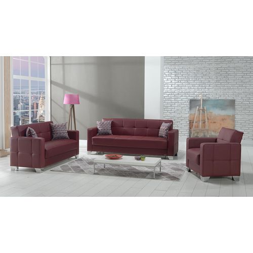 WENT LIVING ROOM LEATHER SET